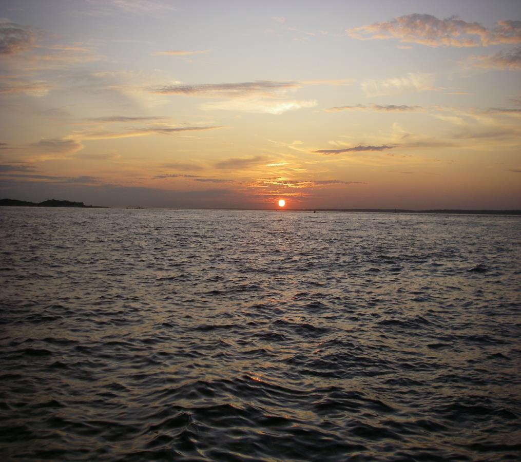Sunset on Narragansett Bay, Rhode Island, Dyer Island, Prudence Island