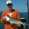 Larry from Texas likes catching stripers
