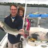 Carol Teplis and Barry Mortge- Chicago, a strong bass off Castle Hill
