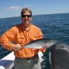 Bryan Cikowski of Indiana, PA with a nice False Albacore off Sachuest Beach
