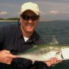 Bryan Cikowski with a False Albacore off of Fishers Island

