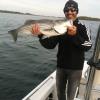 Dave Stepper with a nice bass caught in May in Ninigret Pond
