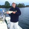 Steve McNeece of Connecticut during the worm hatch
